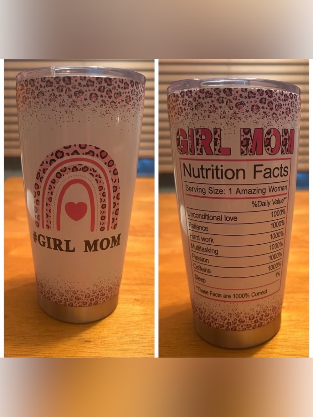 Girl Mom Tumbler